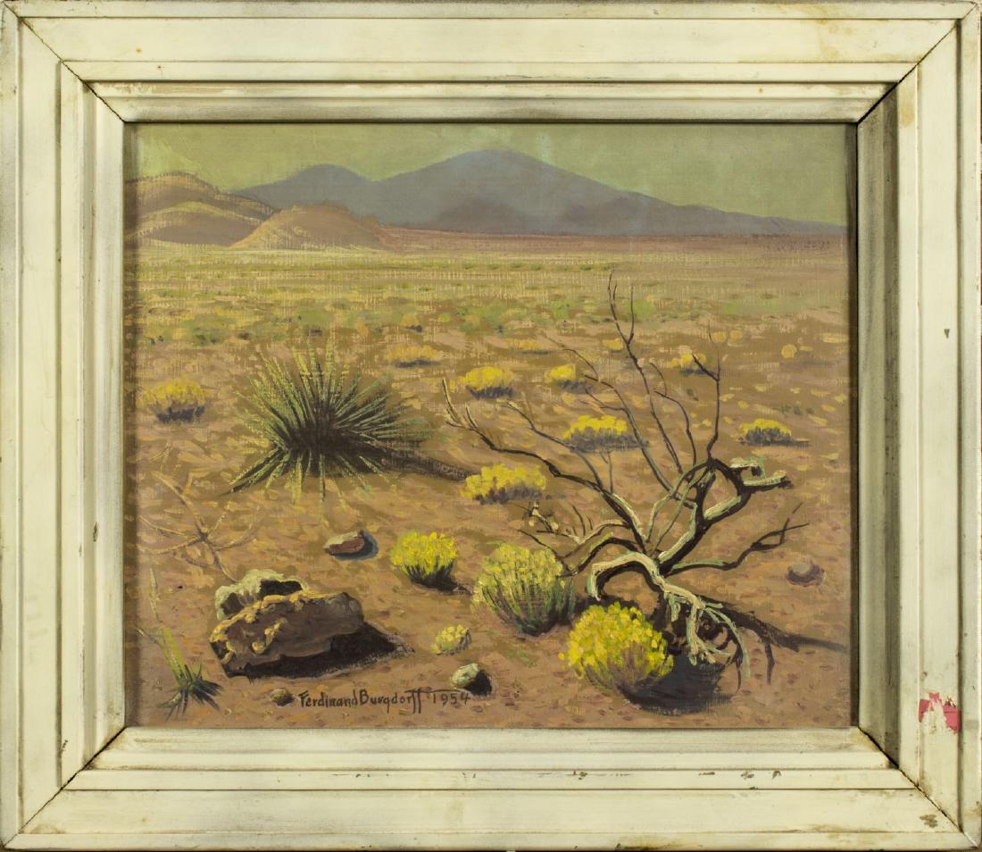 Ferdinand Burgdorff (CA,OH,1881-1975) oil painting (1 of 10)
