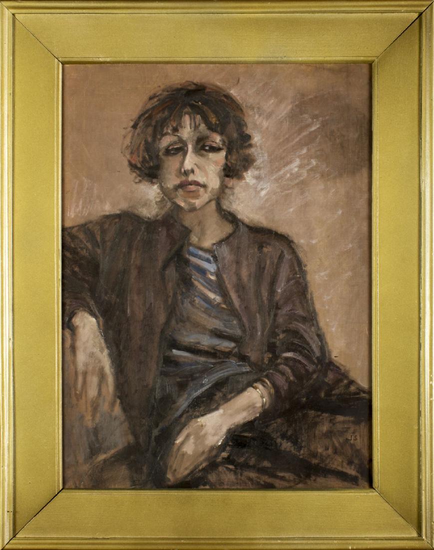 Joseph Solman (NY,Russian,1909-2008) oil painting (1 of 10)