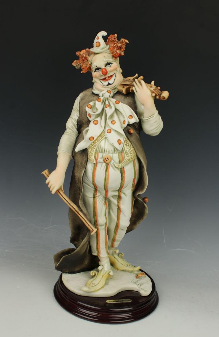 Giuseppe Armani figurine 478C Clown "Happy Fiddler" (1 of 10)