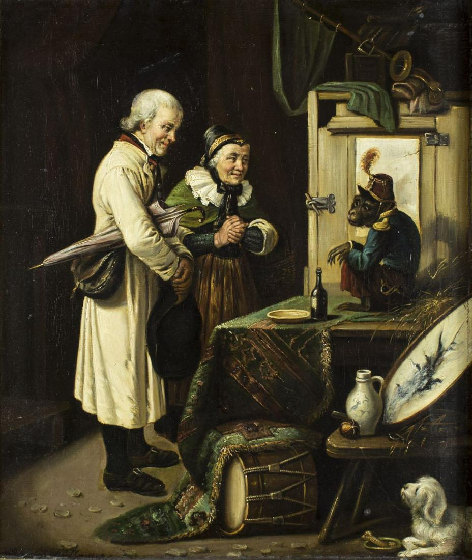 Rudolph Muller Germany 19c Oil Painting Nov 10 2019 Broward Auction Gallery In Fl