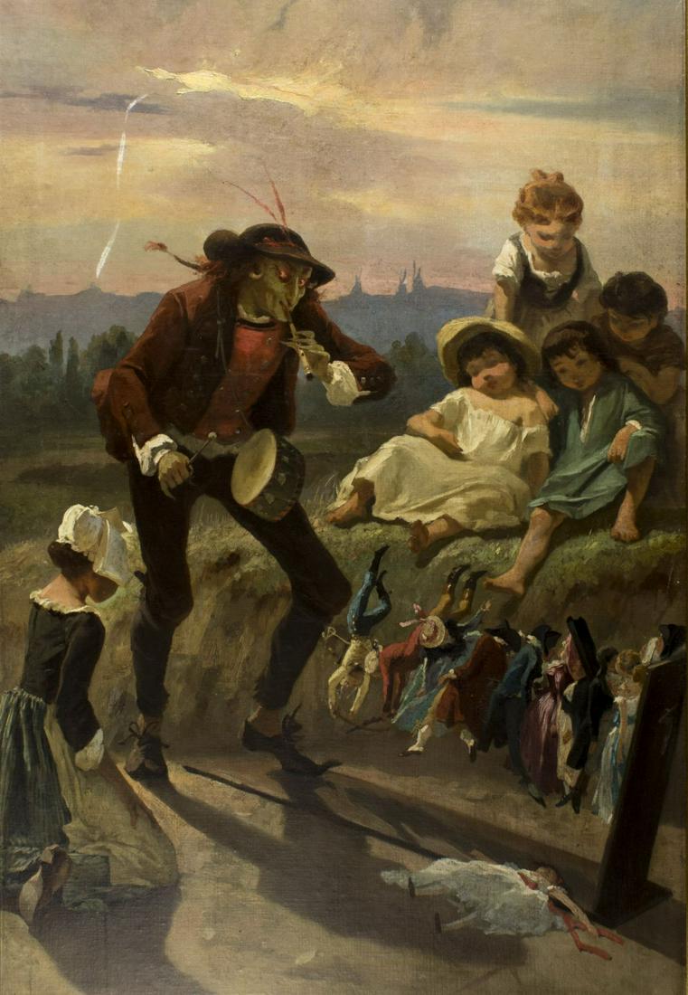 Pierre Eugene Giraud (French,1806-1881) oil painting (1 of 10)