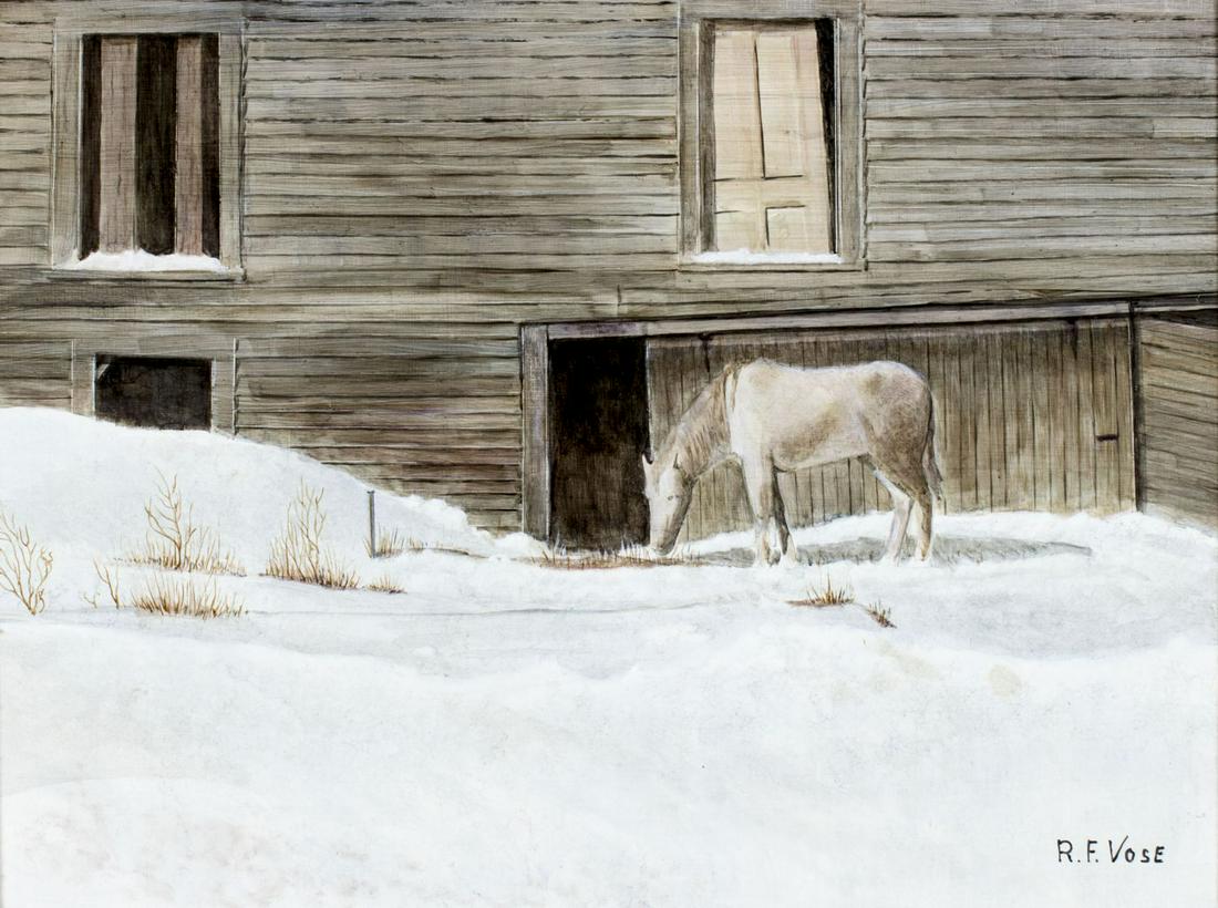 Robert F Vose (Maine,20C) oil painting (1 of 10)