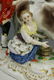Meissen Figurine R79 "Boy and Girl Milking Cow" - 6