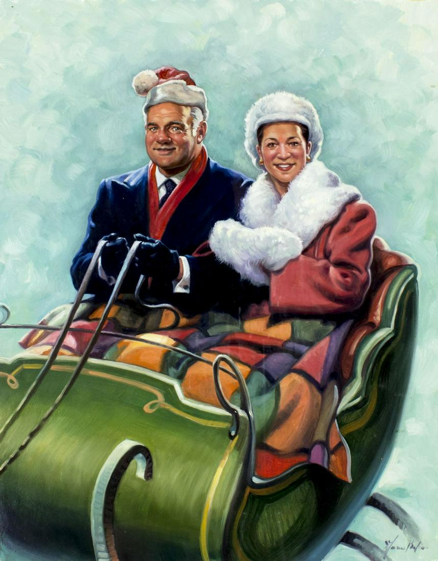 Garin Baker (NY,born 1961) acrylic painting (1 of 10)