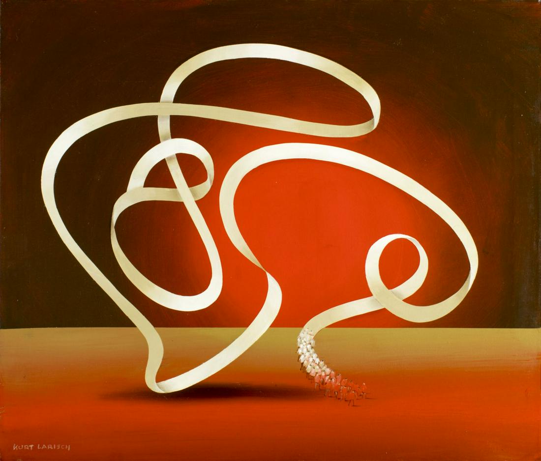 Kurt Larisch (Austria,Mexico,1913-2009) oil painting (1 of 10)