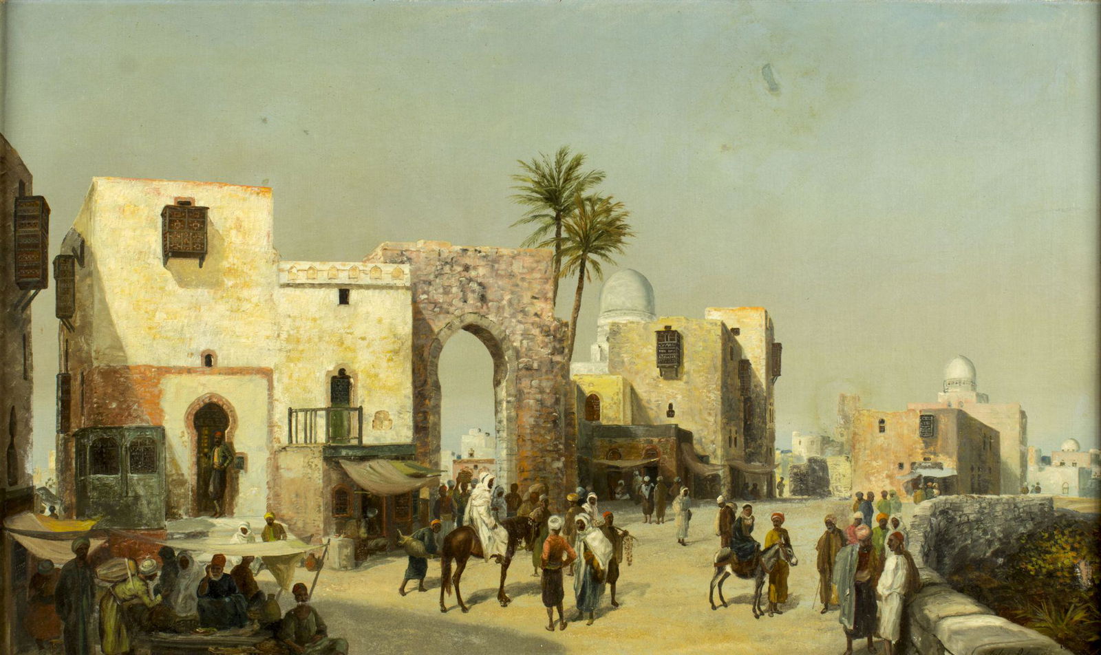 Jules Ribard (french,19/20C) oil painting antique (1 of 9)