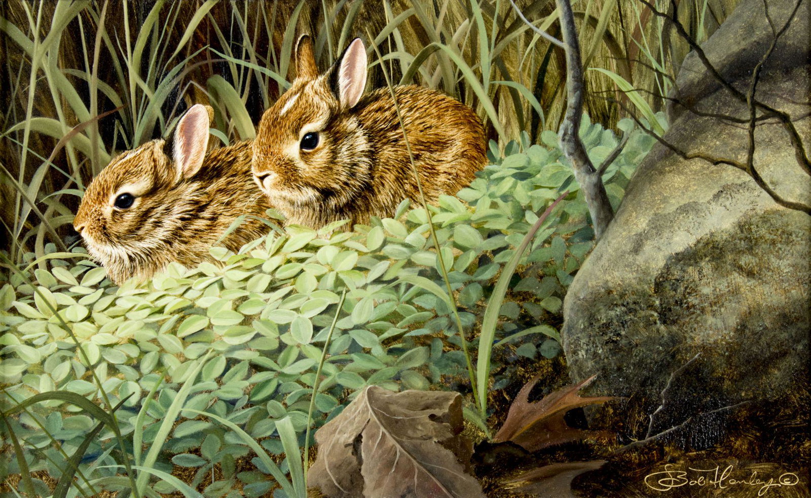 Bob Henley (VA,born 1941) oil painting (1 of 10)