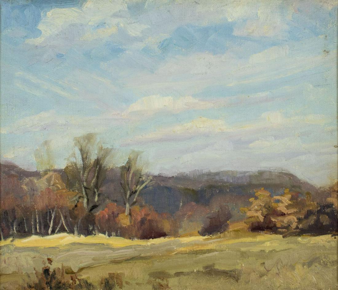 American mid 20C oil painting Landscape (1 of 9)