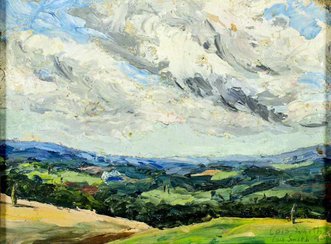 Lois Smith (US,mid 20C) oil painting (1 of 9)