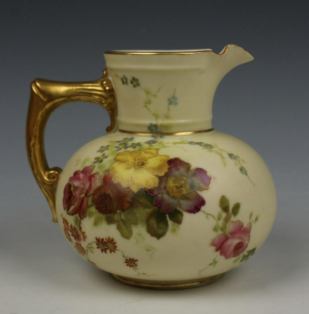 19C Royal Worcester 1376 Ewer Pitcher Jug (1 of 10)