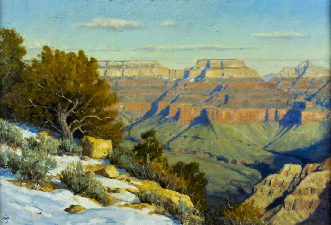 Ralph Oberg (CO,MS,born 1950) oil painting (1 of 10)