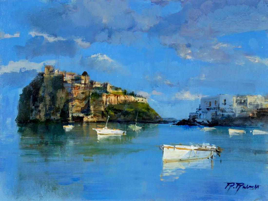 Raimondo Roberti (Italy,born 1947) oil painting (1 of 10)