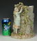 Antique Rudolstadt Ernst Bohne Sohne Figurine Vase Girl - 10