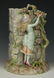 Antique Rudolstadt Ernst Bohne Sohne Figurine Vase Girl - 6