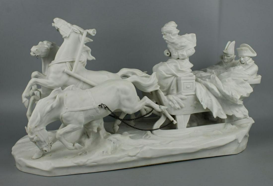 20" Scheibe Alsbach Kister figurine "Napoleon's Flight" (1 of 10)