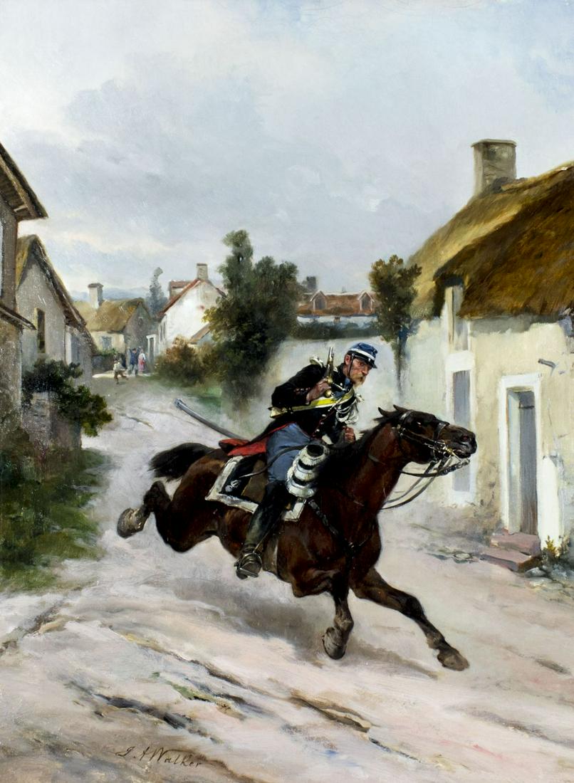 James Alexander Walker (UK,France,1841-1898) oil (1 of 10)