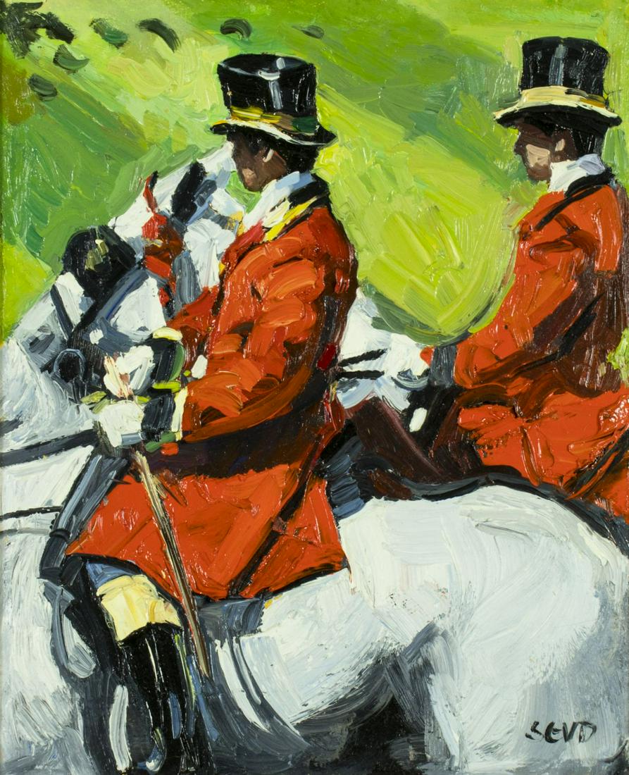 Sheree Valentine Daines (UK,b 1956) oil painting (1 of 10)