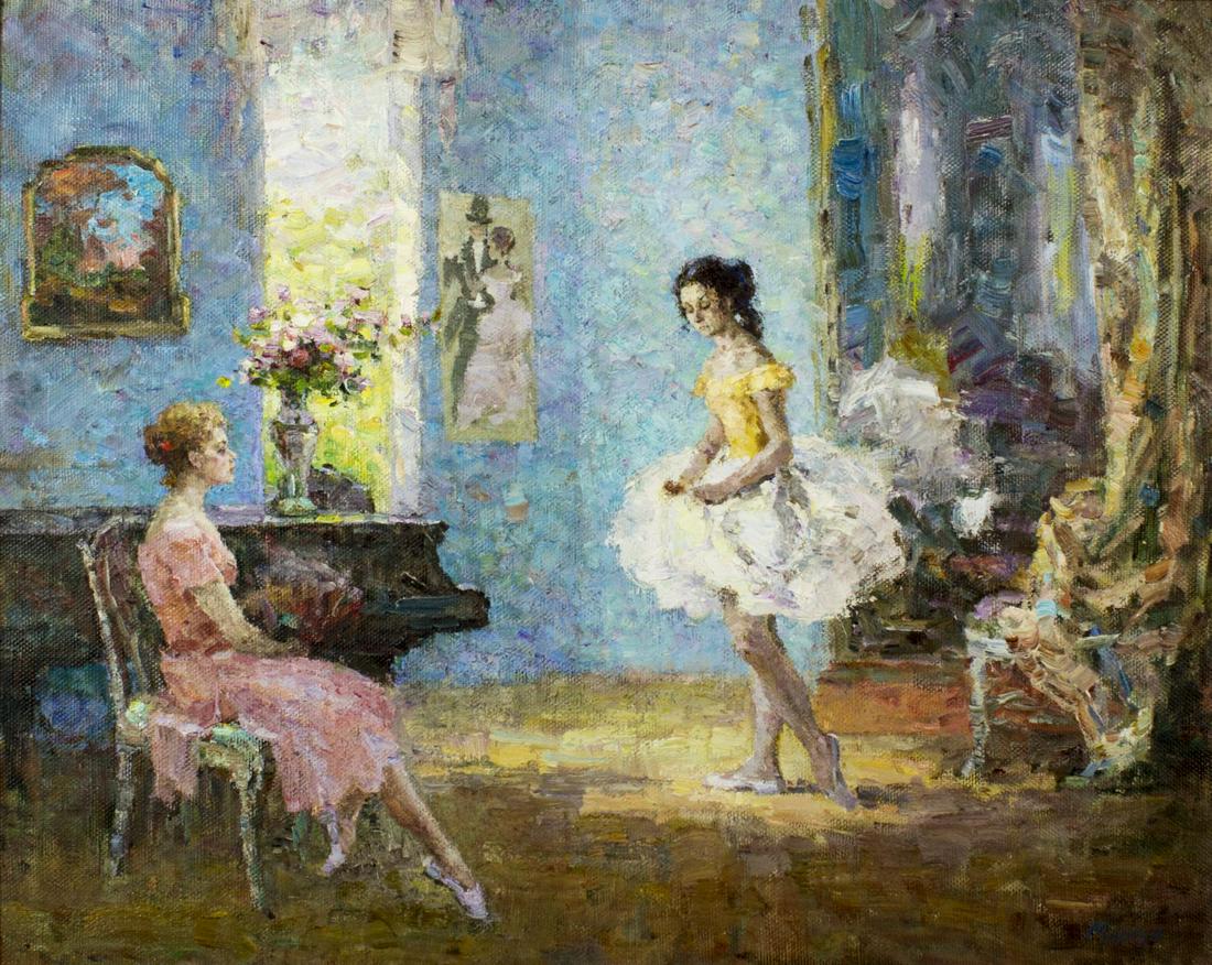 Nikolai Morgoon (Russia,Ukraine,1944-2017) oil on (1 of 10)