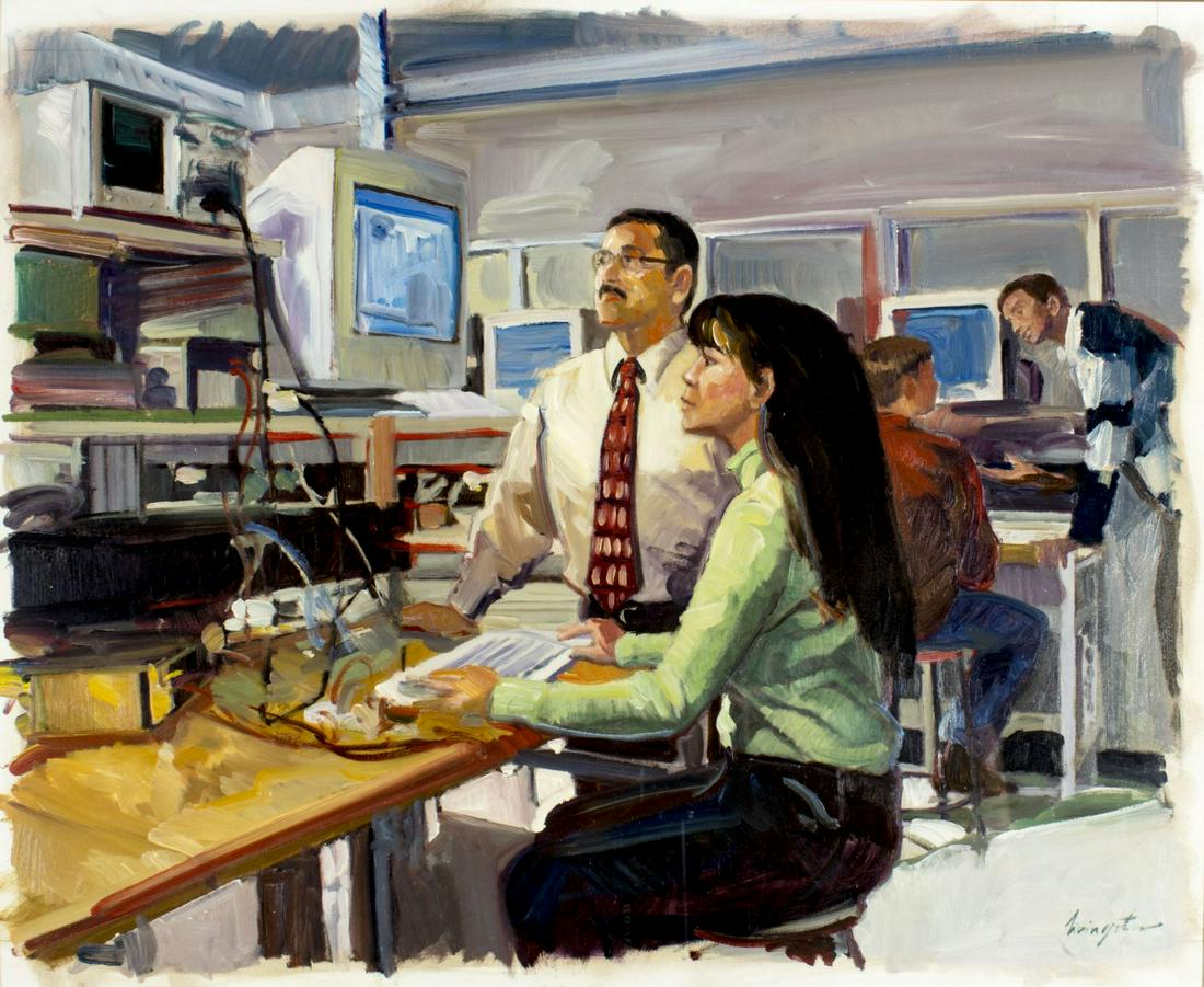 Francis Livingston (NM,ID,CO,born 1953) oil painting (1 of 9)