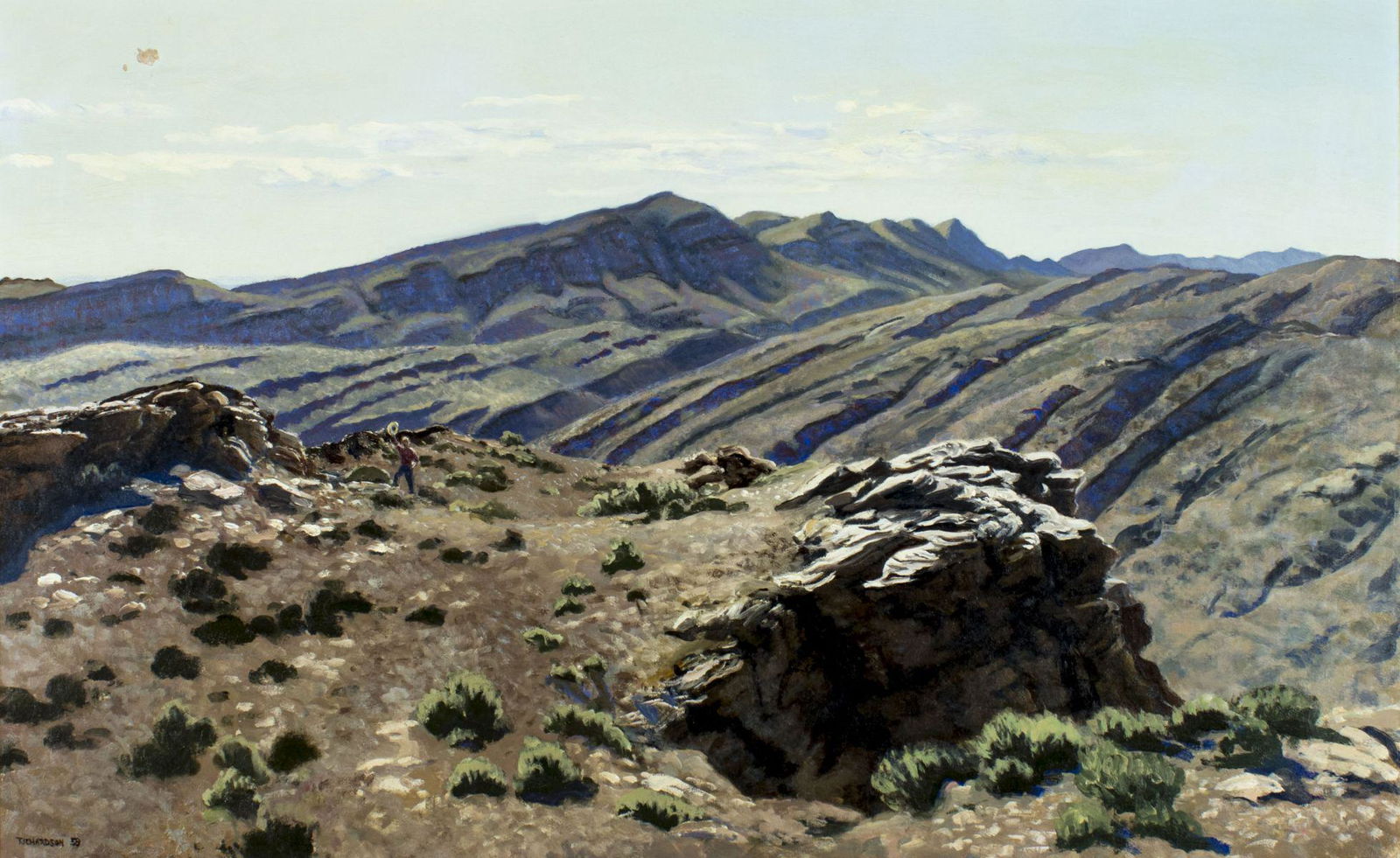 Constance Richardson (MI,IN,1905-2002) oil painting (1 of 10)