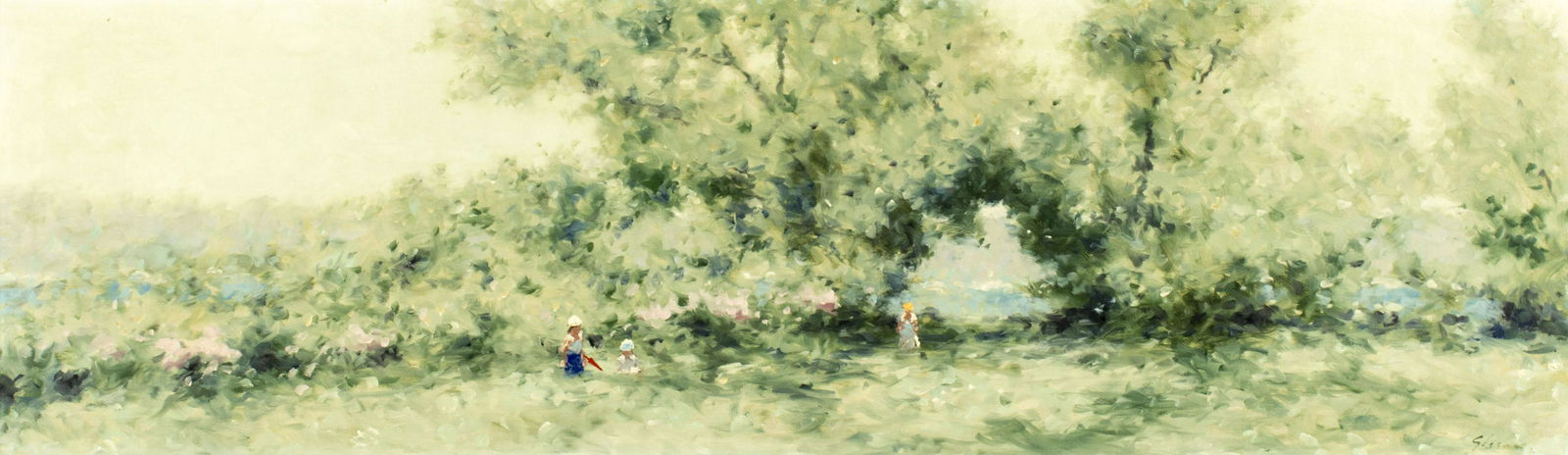 Andre Gisson (french,NY,CT,1921-2003) oil painting (1 of 10)