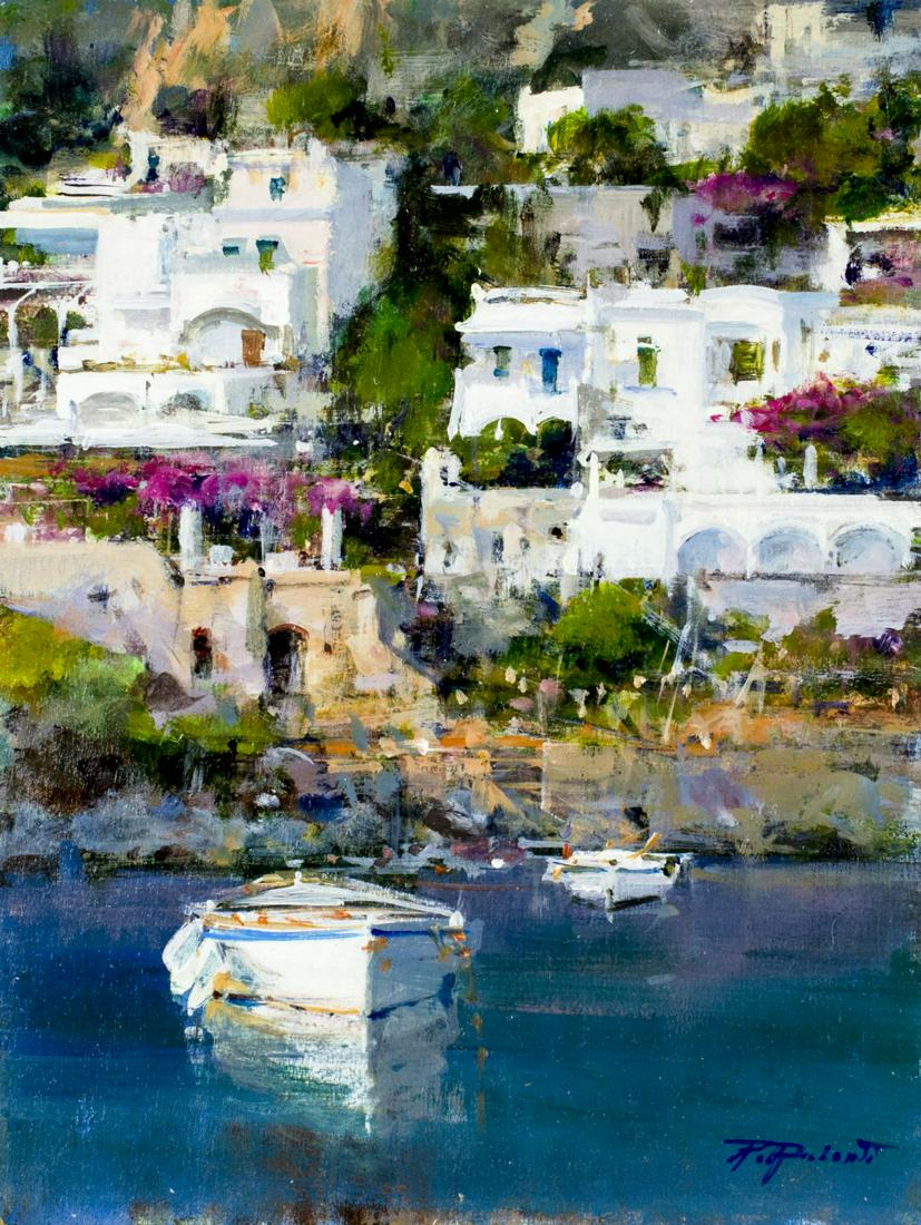 Raimondo Roberti (Italy,born 1947) oil painting (1 of 10)