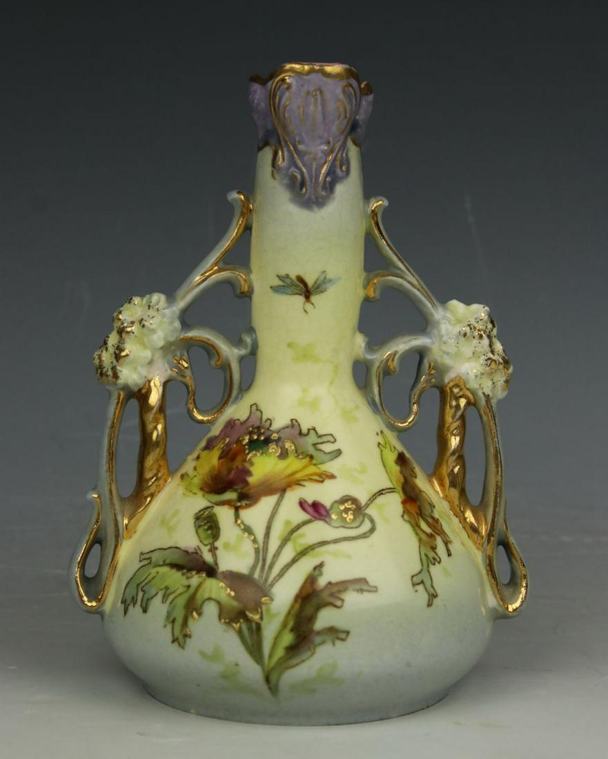 Antique Ernst Wahliss Turn Teplitz Vase #6407 (1 of 10)