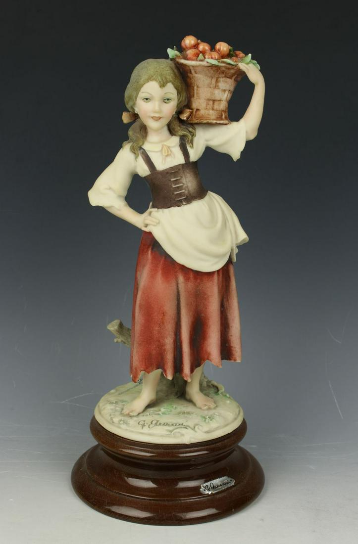 Giuseppe Armani Figurine 129C "Girl with Apples" (1 of 10)