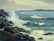 Lester Chaney (Hungary,IL,ME,1907-1998) oil painting
