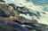 Lester Chaney (Hungary,IL,ME,1907-1998) oil painting - 5