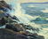 Lester Chaney (Hungary,IL,ME,1907-1998) oil painting - 7