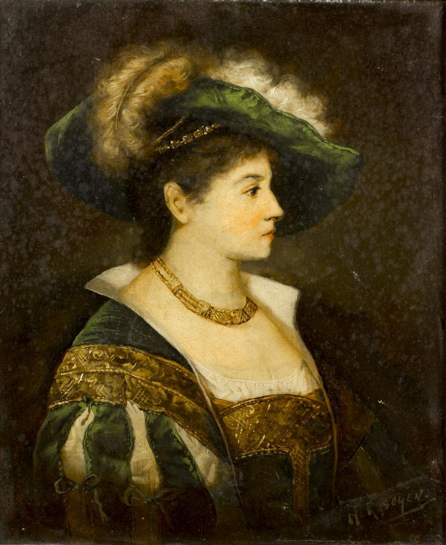 Henry Raschen (California, 1854-1937) oil on canvas (1 of 10)