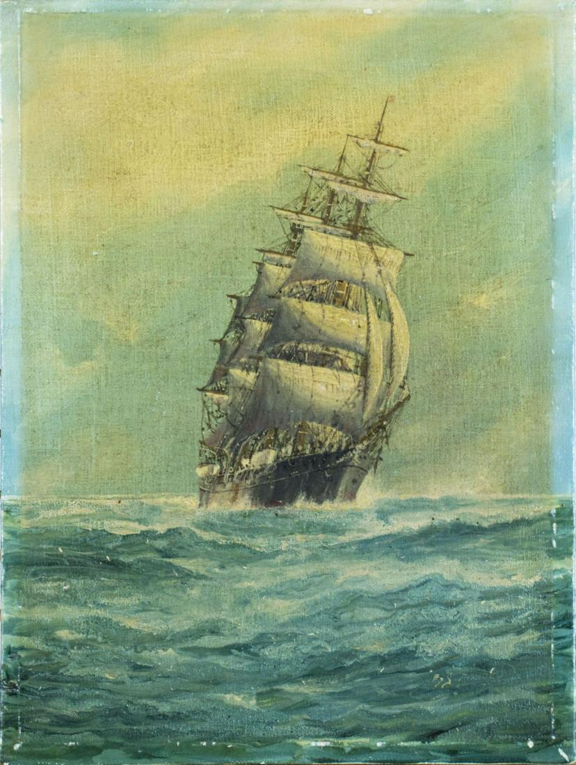 Jay Arnold (MA,born 1890) oil painting (1 of 10)