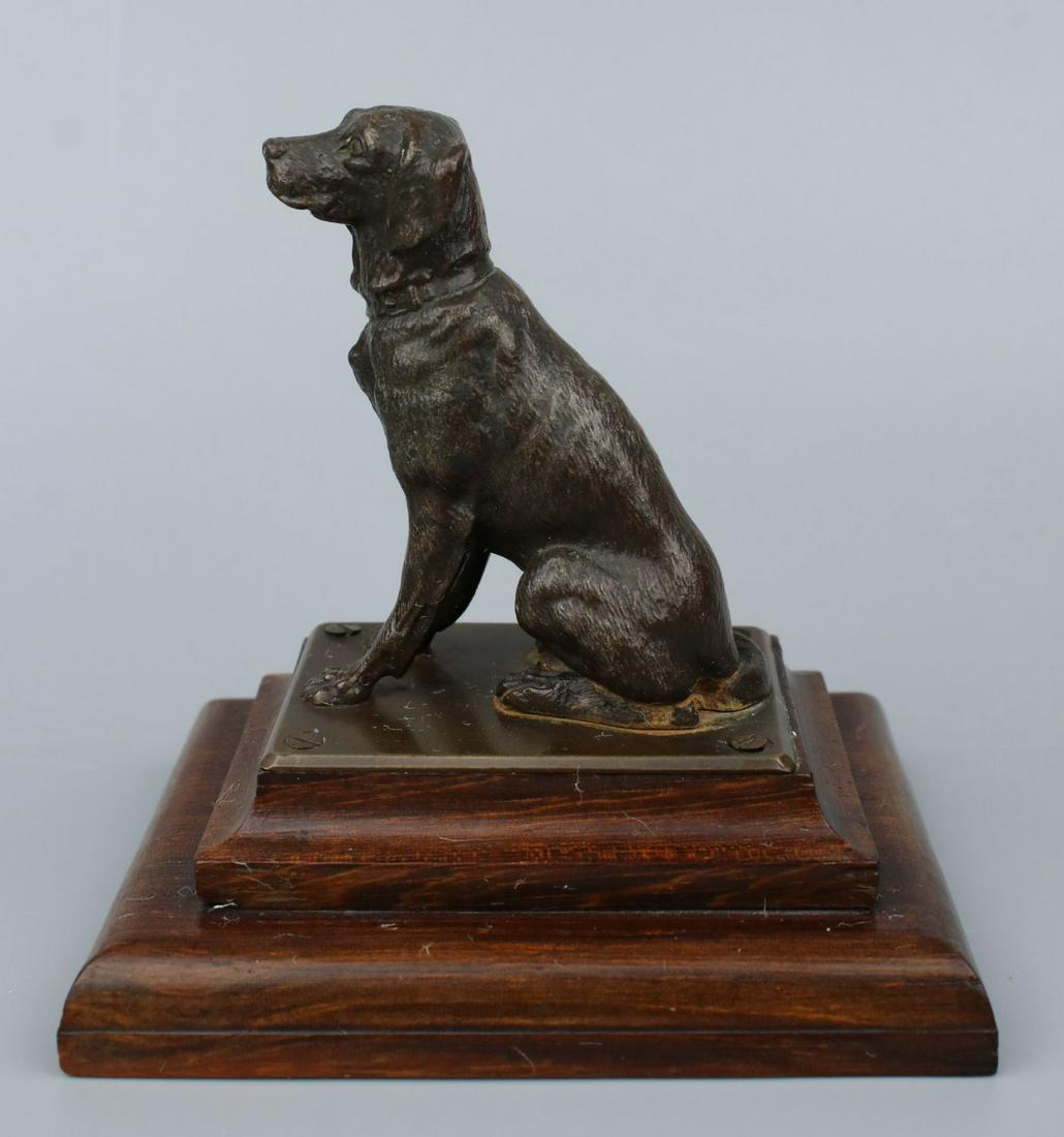 Antique French Bronze "Dog" (1 of 10)