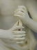 19С Dresden Volkstedt figurine "Boy and Girl" - 6