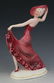 Katzhutte art deco figurine 1158 "Dancing Lady" - 2
