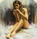 Richard Schmid (CO,VT,IL,1883-1962) oil painting - 4