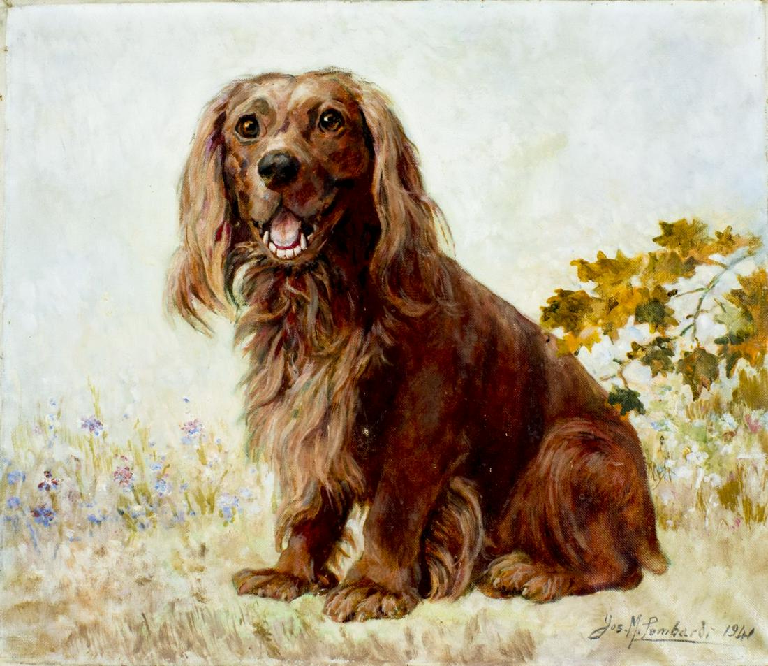 Joseph Mazzini Lombardi (Italy,20C) oil painting (1 of 11)