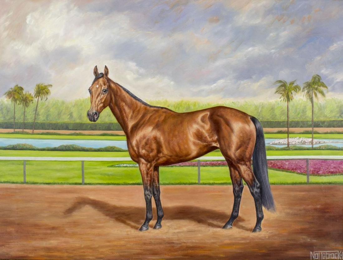 Nollebrock (US,mid 20C) oil painting (1 of 10)