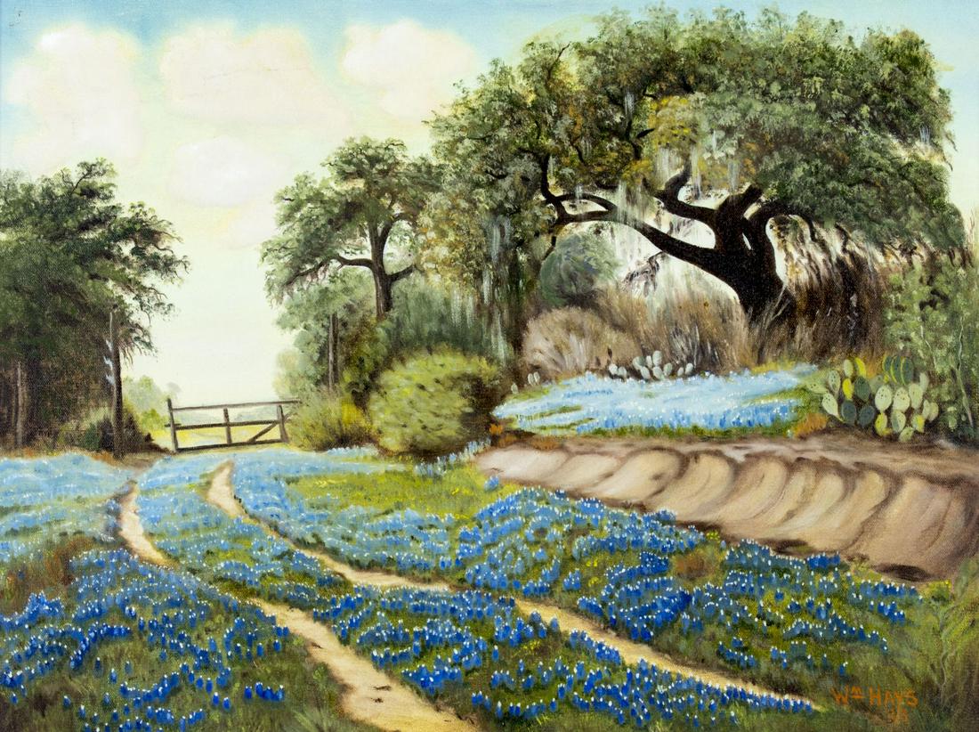 William Hays (TX,20C) oil painting (1 of 10)