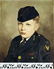 Antique american oil painting Portrait - 2
