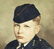 Antique american oil painting Portrait - 4