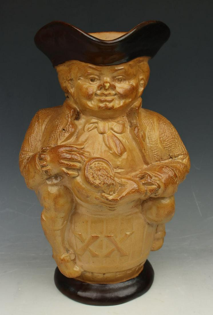 10.5" Royal Doulton Lambeth Jug 6365 "Toby XX with Jug (1 of 10)