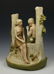 Royal Dux Figural Vase with Man and Woman - 2