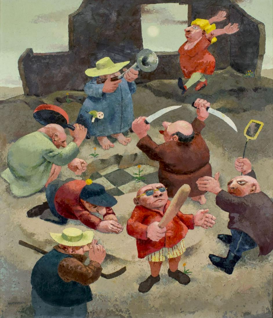 James Wandesforde (WA,born 1911) oil painting (1 of 12)