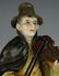 Dresden Volkstedt figurine "Man with Violin" - 7