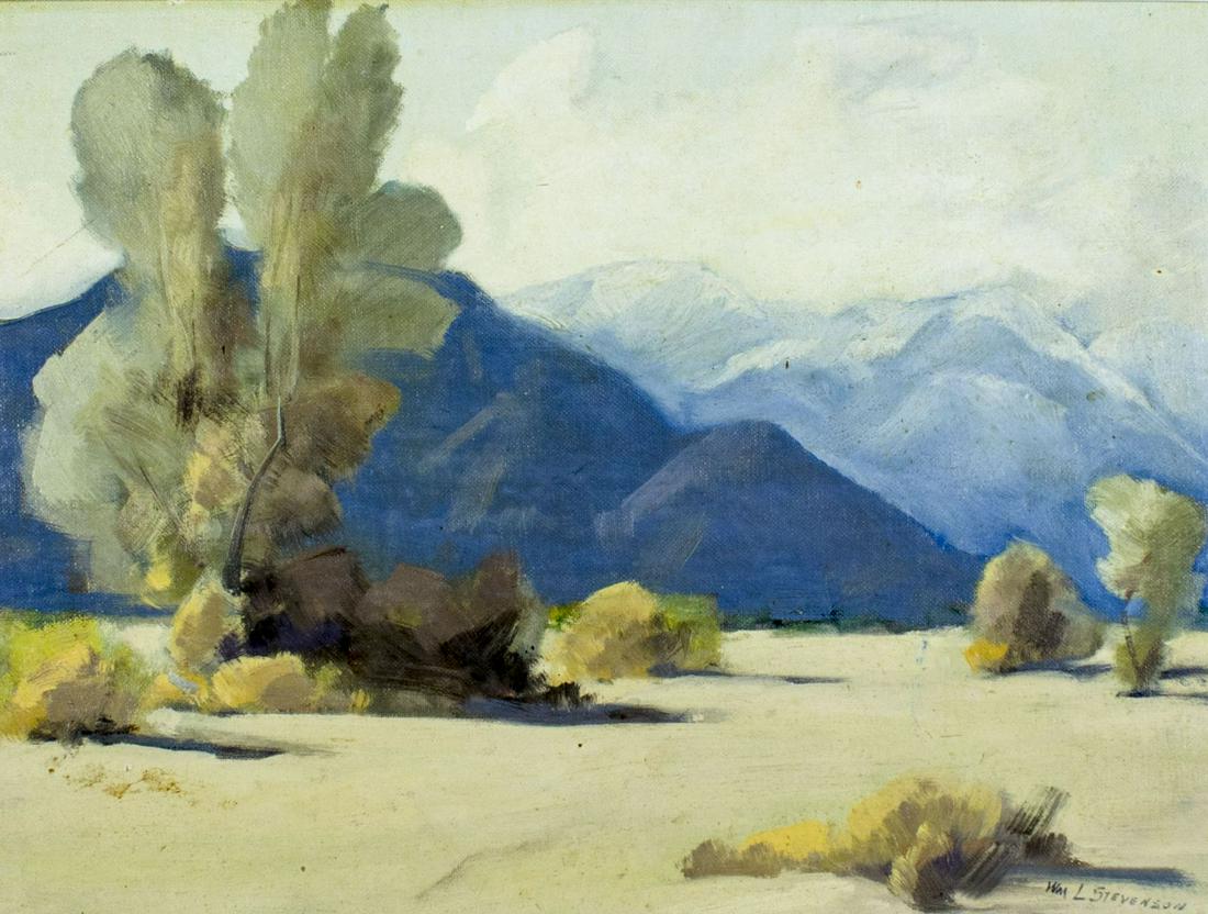 William L Stevenson (CA,mid 20C) oil painting (1 of 12)