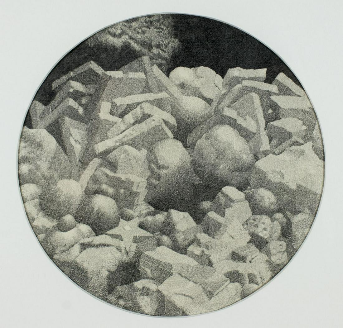 William Goodman (LA,TX,20C) ink painting (1 of 10)