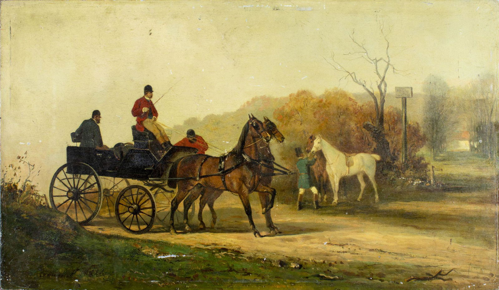 James Alexander Walker (UK,France,1841-1898) oil (1 of 10)