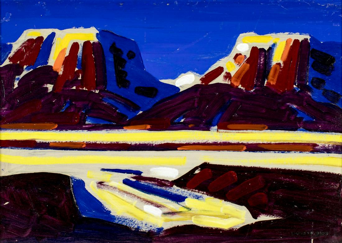 Conrad Buff (CA,WI,Swiss,1886-1975) oil painting (1 of 12)